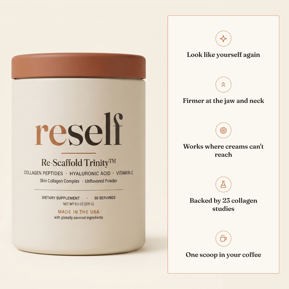 Reself benefits — look like yourself again, firmer jaw and neck
